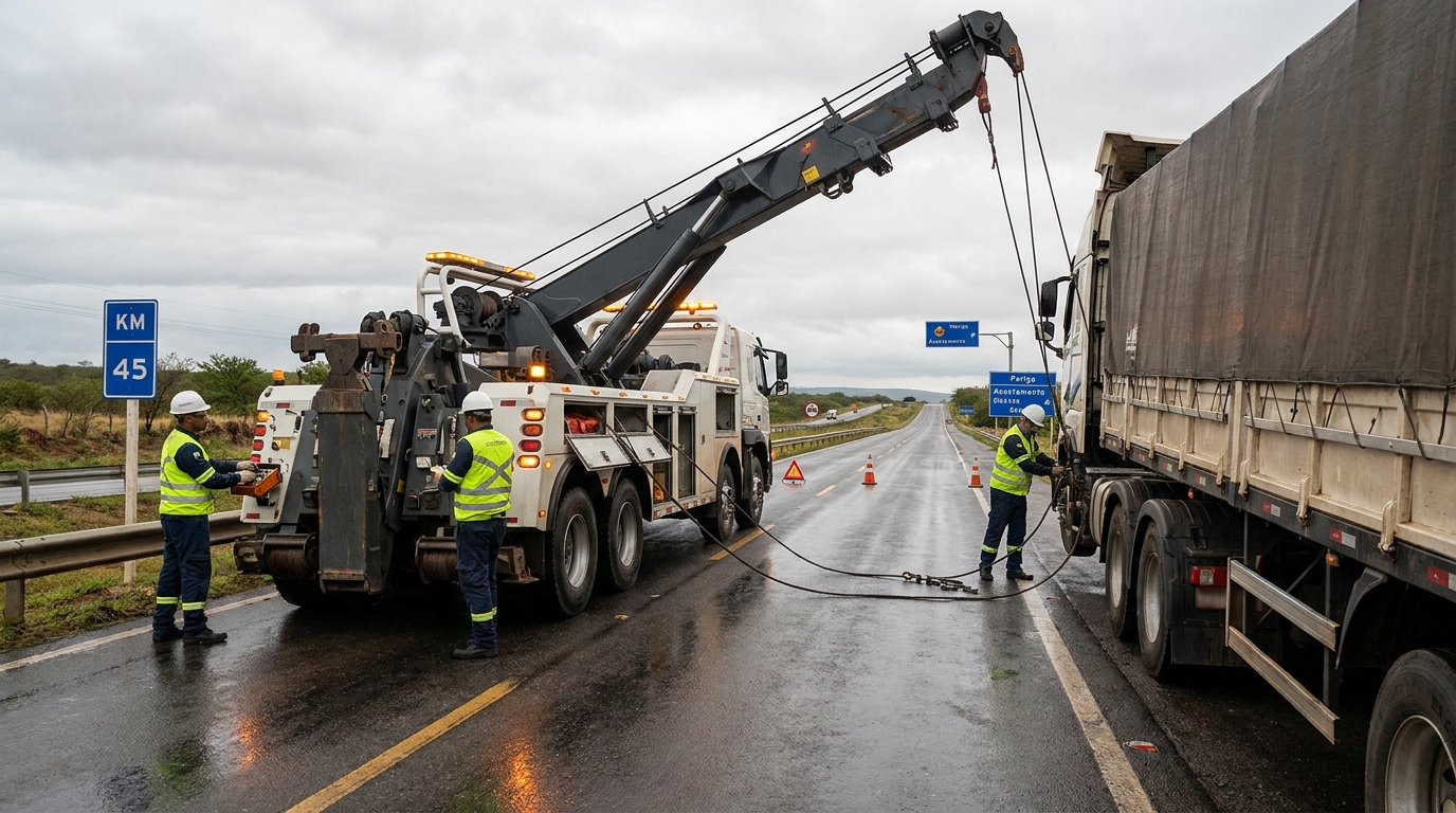 Guincho para Caminhão perto de mim em Cascavel‑PR