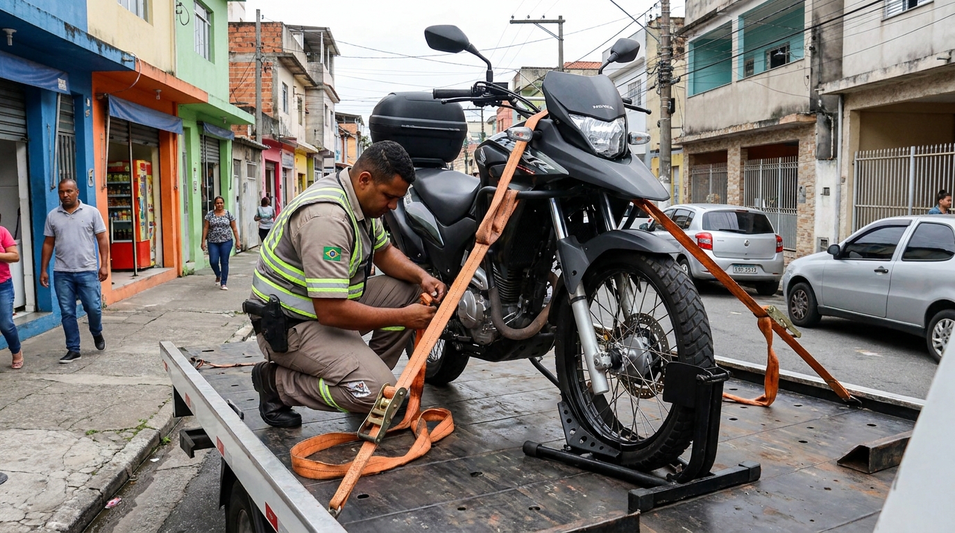 Guincho para Moto em Cascavel‑PR
