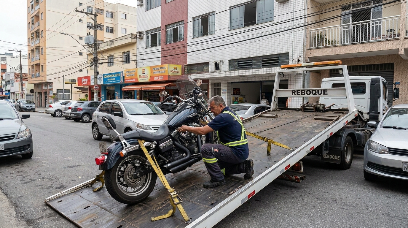Guincho para Moto em Cascavel‑PR
