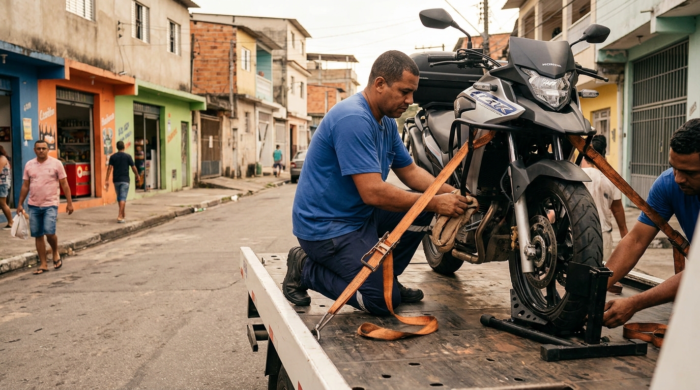 Guincho para Moto perto de mim em Cascavel‑PR